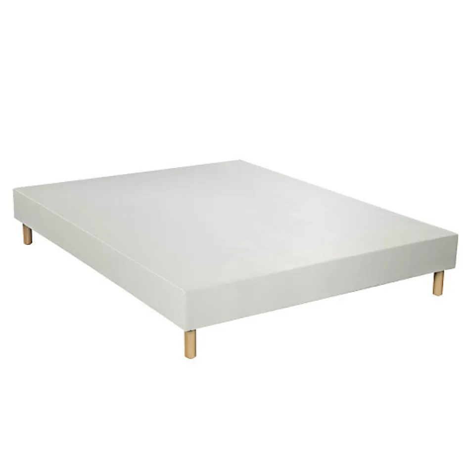 Essenzia Sommier TRADITION GRAPHIC 19cm Blanc 150x200 Lattes