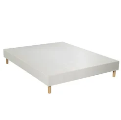 Essenzia Sommier TRADITION GRAPHIC 19cm Blanc 110x200 Lattes