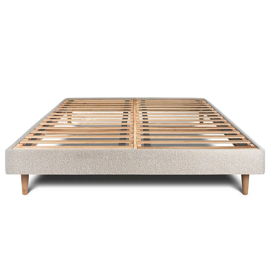 Sommeil De Plomb Sommier Kit Bouclette Beige 150x190 H29cm