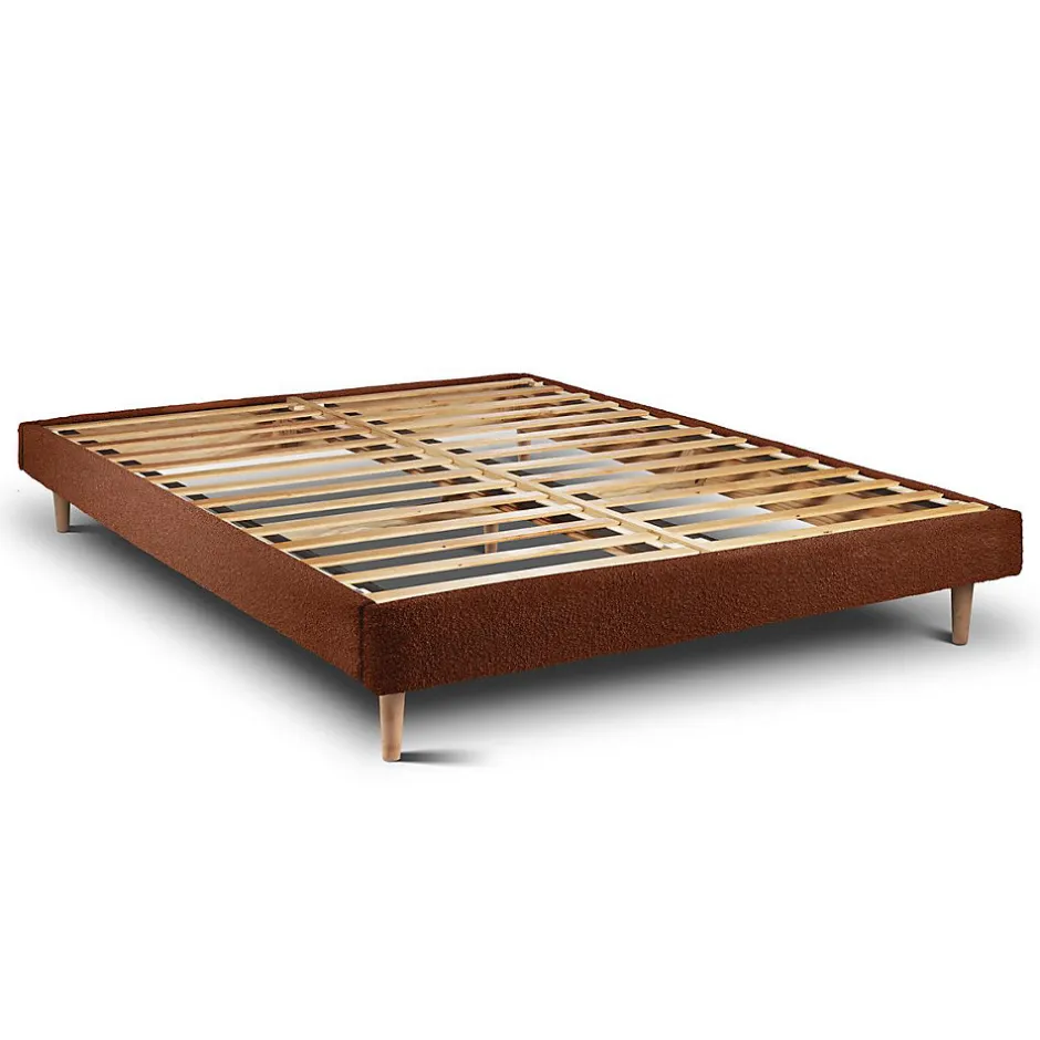 Sommeil De Plomb Sommier Kit Bouclette Terracotta 150x190 H29cm