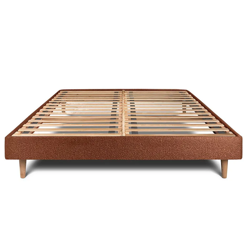 Sommeil De Plomb Sommier Kit Bouclette Terracotta 150x190 H29cm