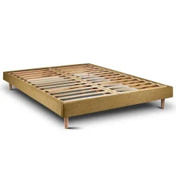 Sommeil De Plomb Sommier Kit Tissu Jaune 180x200 H29cm Online