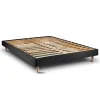 Sommeil De Plomb Sommier Kit Tissu Noir 180x200 H29cm