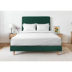 Sommeil De Plomb Sommier Kit Velours Vert 150x200 H29cm