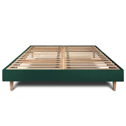 Sommeil De Plomb Sommier Kit VeloursVert 150x190 H29cm Outlet