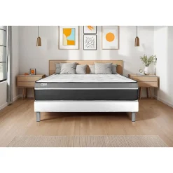Vitalit Sommier KIT VITAL'SOM Blanc 140 x 200 cm