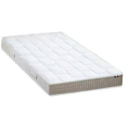 Idliterie Sommier électrique à plots et matelas 100% latex 2x90x200 Hot