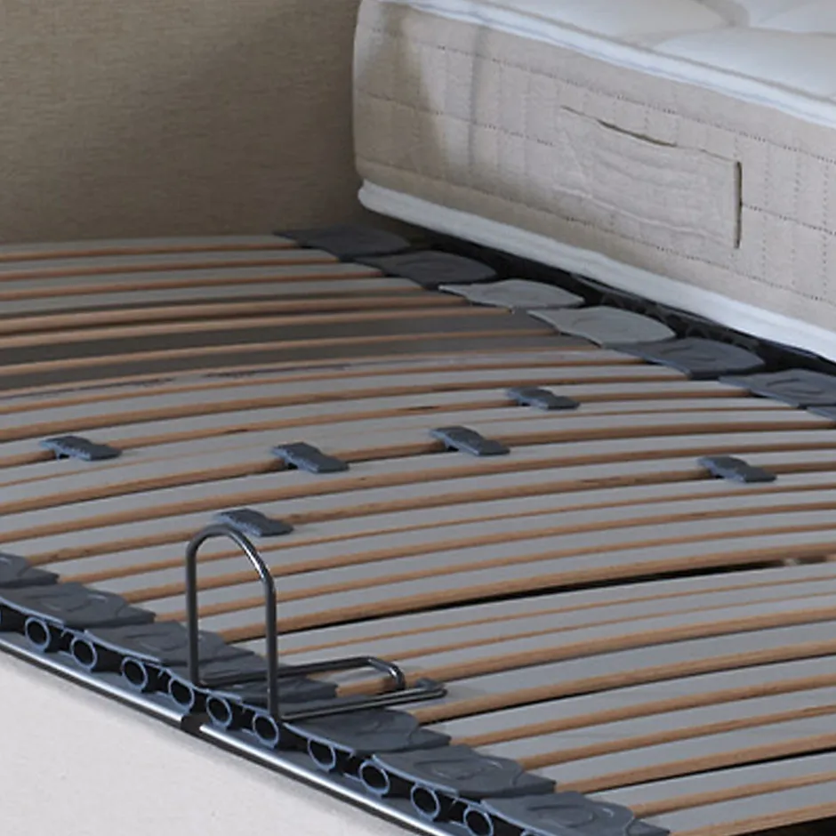 Idliterie Sommier électrique matelas mémoire formex190gris clair 90x190