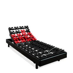 Bellecour Sommier électrique Superflex 90x200 cm Plots