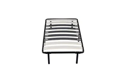 King Of Dreams Sommier Metal 90x190 cm - 29 cm de hauteur - Compatible avec Matelas Standard - 9 Larges Lattes de 12,5 cm - Epaisseur 1,2 mm - So Outlet