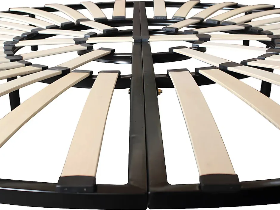 Vente-unique Sommier rond à lattes - 220 x 220 cm - ROMA de YSMÉE