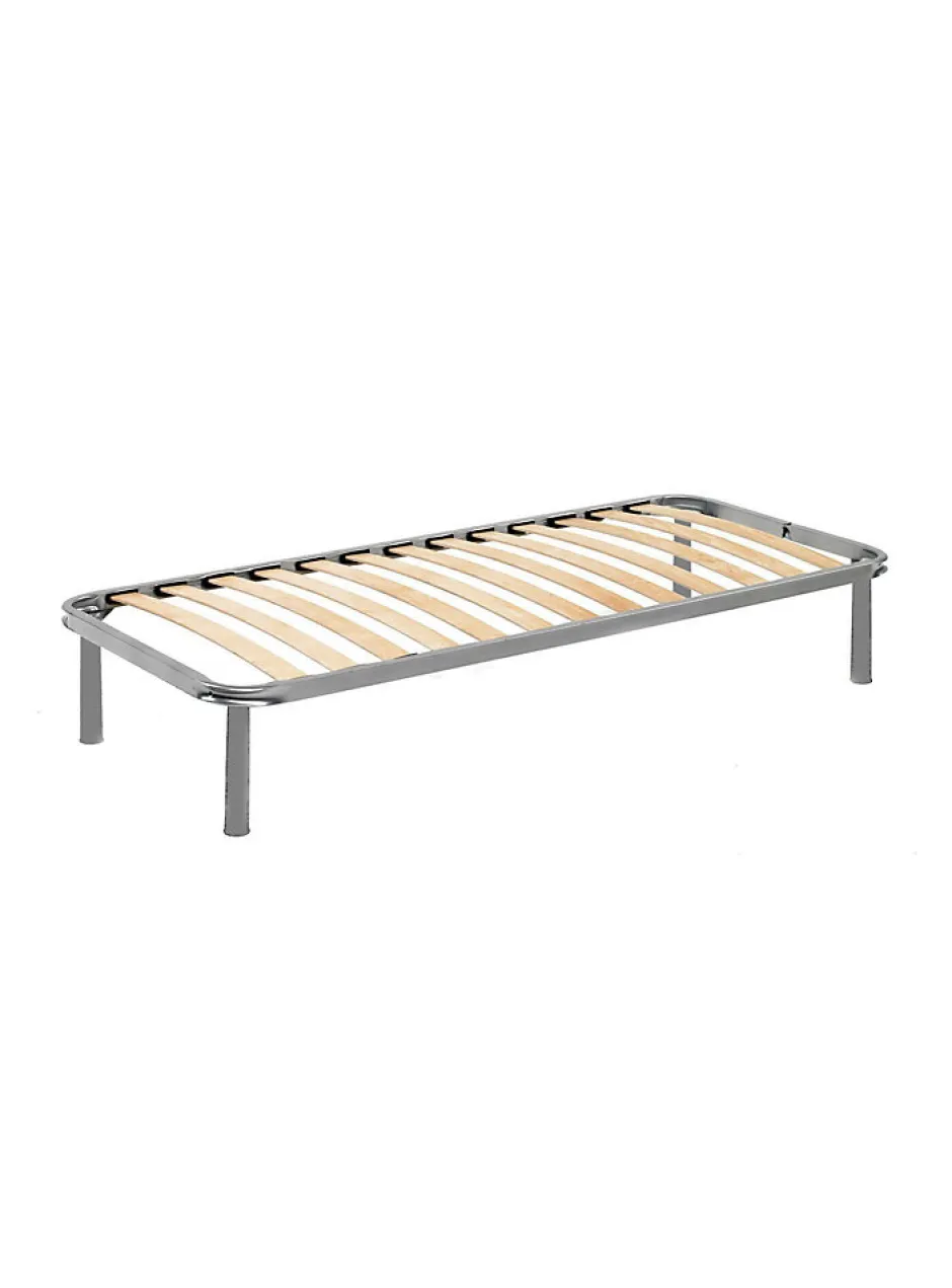 Talamo Italia Sommier simple Agos, Sommier à lattes orthopédique, 100% Made in Italy, 80x190h 31 cm