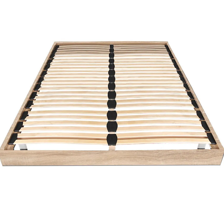 Weber Industries Sommier sur pied SOMKIT 140x190 / Décor Chêne blanchi