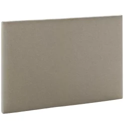 Vs Venta-Stock Sommier tapissier Aura + tête de lit 90x190 cm Beige, hauteur 30 cm Discount