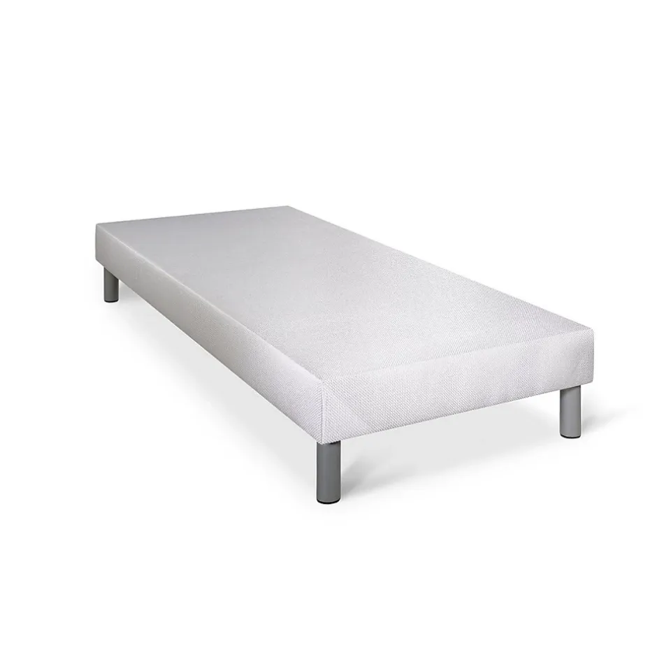 Somness Sommier tapissier blanc 90x200 Hot