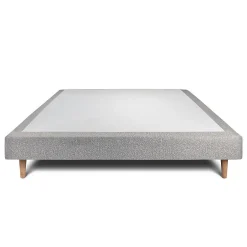 Sommeil De Plomb Sommier Tapissier Bouclette Gris 160x200 H29cm New