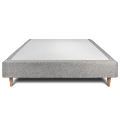 Sommeil De Plomb Sommier Tapissier Bouclette Gris 160x200 H35cm Best