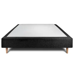 Sommeil De Plomb Sommier Tapissier Bouclette Noir 150x200 H35cm Sale