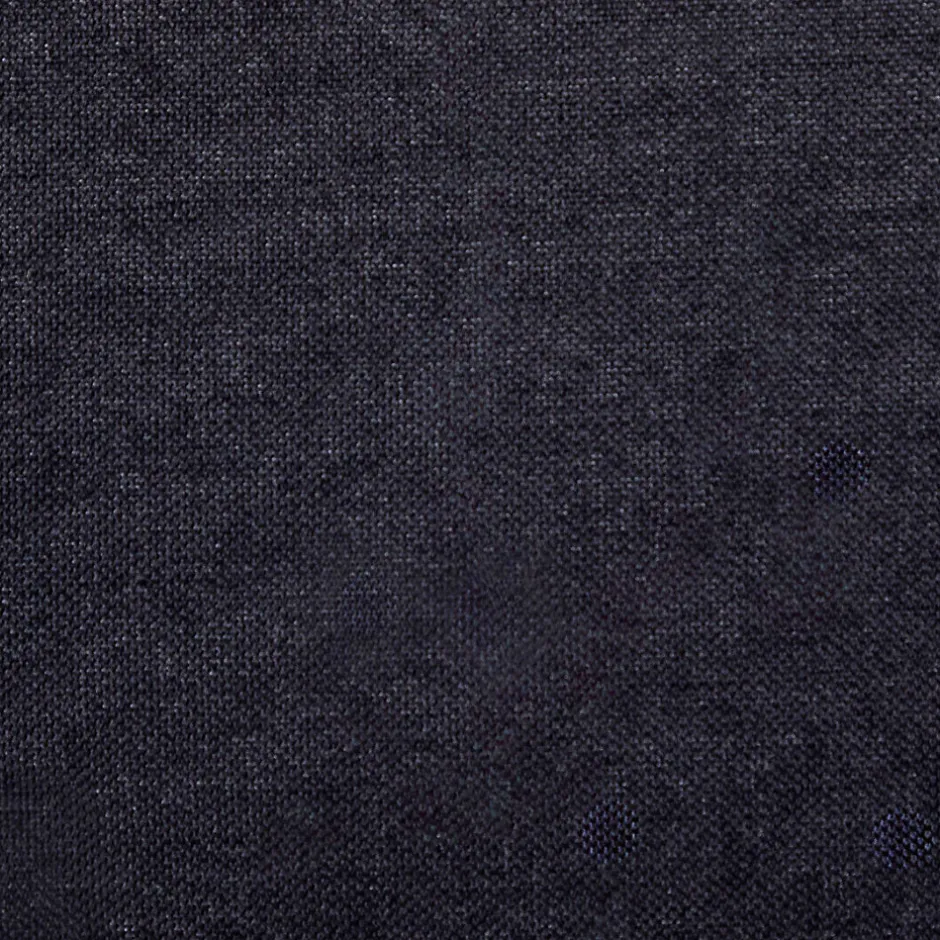 Idimex Sommier tapissier BREST 160 x 200 cm revêtement tissu - Noir