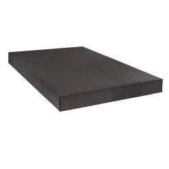 Bellecour Sommier tapissier Constantine 140x200 cm Epaisseur 18 cm Gris anthracite (pieds non inclus) Hot