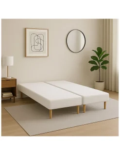 By Sommiflex. SOMMIER TAPISSIER NOIR 70x200x2 (140x200) FABRICATION FRANÇAISE ARTISANALE PIEDS OFFERTS HAUTEUR avec PIEDS 27 cm