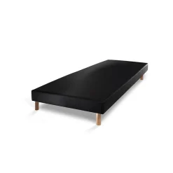 Prestige Literie Sommier tapissier - Sommier moderne en bois massif Outlet