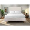 Sommeil De Plomb Sommier Tapissier Tissu Beige clair 150x200 H35cm Best