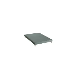 Idliterie Sommier tapissier vert celadon 140x190