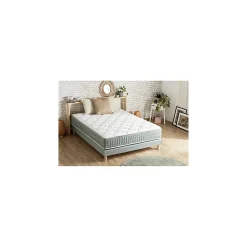 Idliterie Sommier tapissier vert celadon 140x190