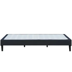 Nuits D'Or Sommier Tapissier 80x200 - 20 cm - Déhoussable - 13 Lattes - Montage Rapide - Facile d'entretien - Confort Optimal - Design Modern