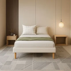 King Of Dreams Sommier Tapissier 70x190 cm - 18 cm - Compatible avec Tous Matelas - Confort Optimal - Montage Rapide et Facile - 13 Lattes - ADRI