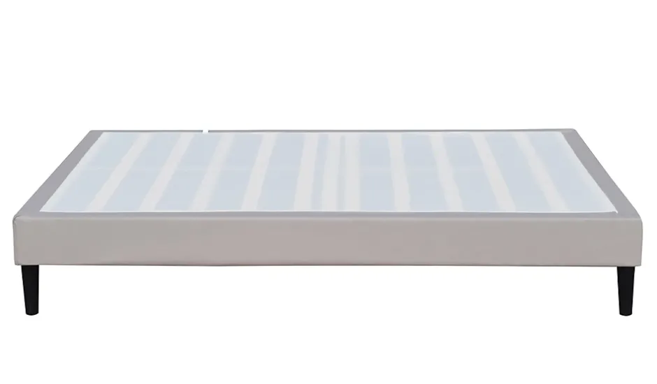 King Of Dreams Sommier 80x200 cm - dehoussable - hauteur pieds 20 cm - 13 lattes - soutien ferme - confort - usage quotidien - Outlet