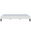 King Of Dreams Sommier 140x200 cm - dehoussable - blanc - pieds 20 cm - 2x13 lattes - soutien ferme - confort optimal - usage quotidien Sale