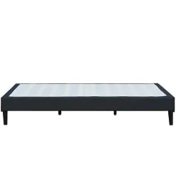 King Of Dreams Sommier 140x190 cm - dehoussable - avec pieds 20 cm - 13 lattes - soutien ferme - confort optimal - usage quotidien Best