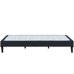 King Of Dreams Sommier 80x200 cm - Déhoussable - Pieds 20 cm - 13 Lattes - Soutien Ferme - Confort Optimal - Usage Quotidien - Sale