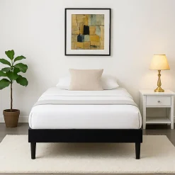 King Of Dreams Sommier 70x190 cm - déhoussable - pieds 20 cm - soutien ferme - confort - usage quotidien - lit deux places