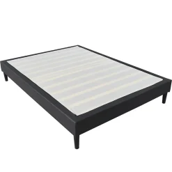 King Of Dreams Sommier 160x200 cm - tapissier - dehoussable - pieds 20 cm - soutien ferme - confort - usage quotidien - litterie
