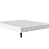 King Of Dreams Sommier 180x200 cm - tapissier - housse lavable blanc - pieds 20 cm - 2 x 13 lattes - opale - montage rapide facile -