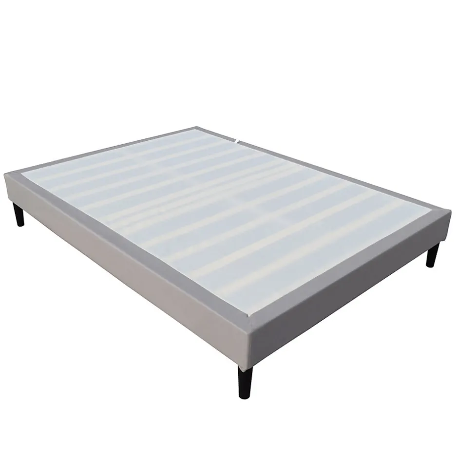 King Of Dreams Sommier 180x200 cm dehoussable - pieds 20 cm - 2 x 13 lattes - soutien ferme - confort optimal - usage quotidien - literie
