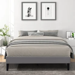 King Of Dreams Sommier 180x200 cm dehoussable - pieds 20 cm - 2 x 13 lattes - soutien ferme - confort optimal - usage quotidien - literie