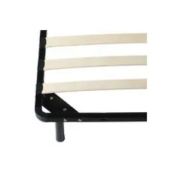 Literie Julien Sommier 90x190 cm Metal Solide et Confortable 29 cm - Montage Rapide - Lattes en Bois 14 en 9mm - Epaisseur Metal 1,2 mm - Idéal p Best