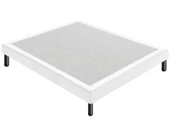 Materassiedoghe Sommier 180x200 Tapissier Déco Couleur Blanc Resistant Jusqu'à 120 Kg Par Personne