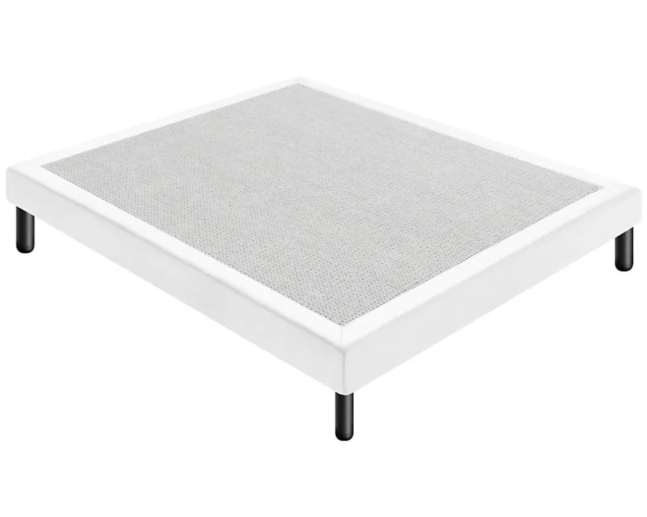 Materassiedoghe Sommier 180x200 Tapissier Déco Couleur Blanc Resistant Jusqu'à 120 Kg Par Personne