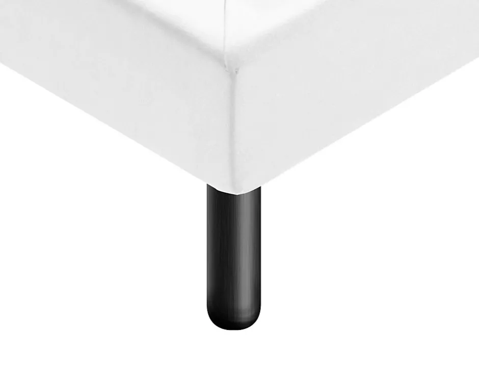 Materassiedoghe Sommier 160x190 Tapissier Déco Couleur Blanc Resistant Jusqu'à 120 Kg Par Personne