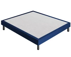 Materassiedoghe Sommier 140x190 Tapissier Déco Couleur Bleu Resistant Jusqu'à 120 Kg Par Personne Hot