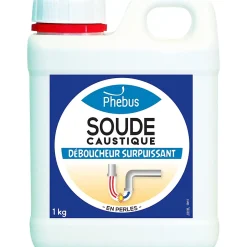 Phebus Soude caustique déboucheur surpuissant en perles 1kg Clearance