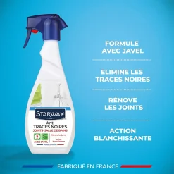 Starwax Spray nettoyant anti-traces noires joints salle de bains 500ml Online