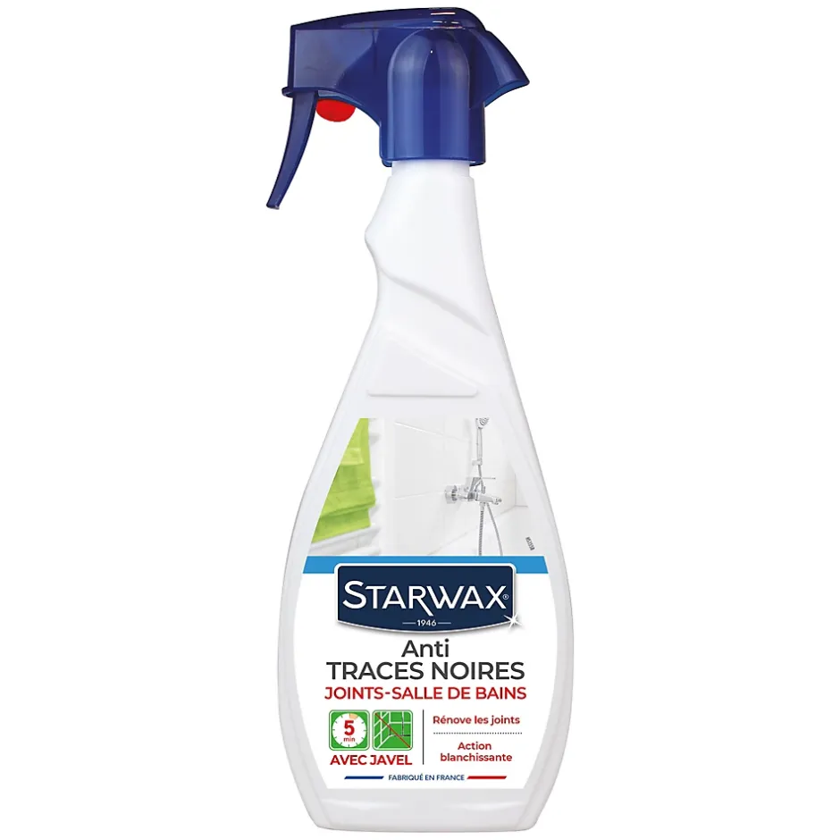Starwax Spray nettoyant anti-traces noires joints salle de bains 500ml Online
