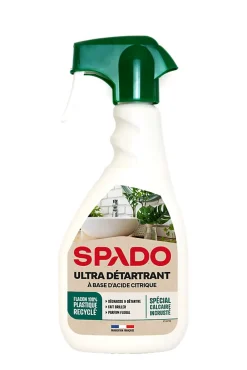 Spado Spray nettoyant ultra détartrant vinaigre blanc 500ml Hot