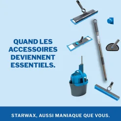 Starwax Support mural Clic Système multi-accessoires